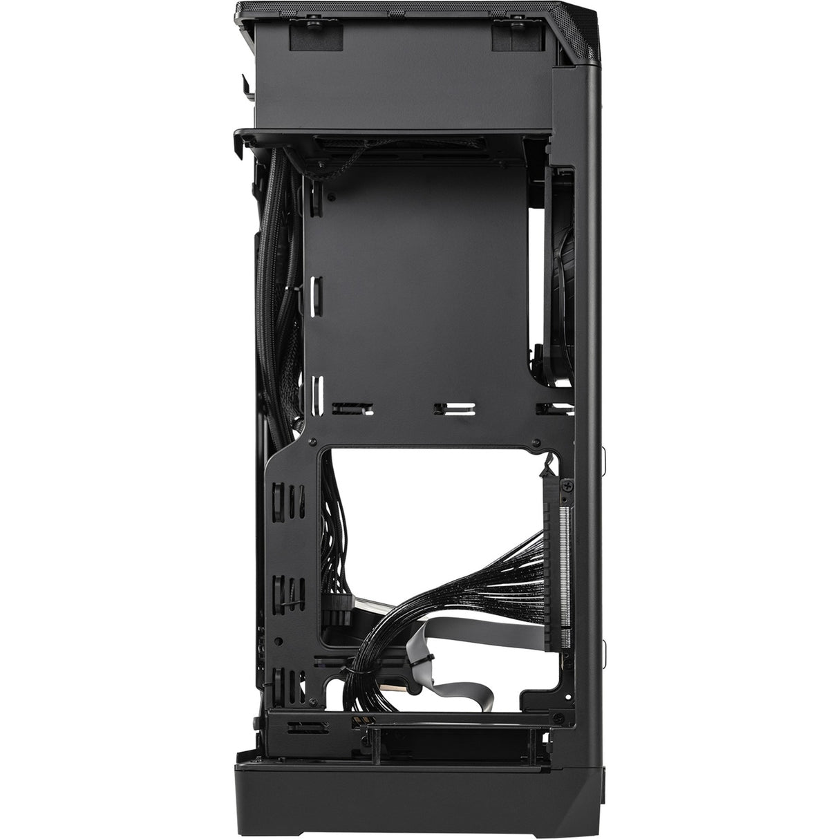 Cooler master ncore 100 max mini tower behuizing (donkergrijs | 2x usb-a | 1x usb-c)