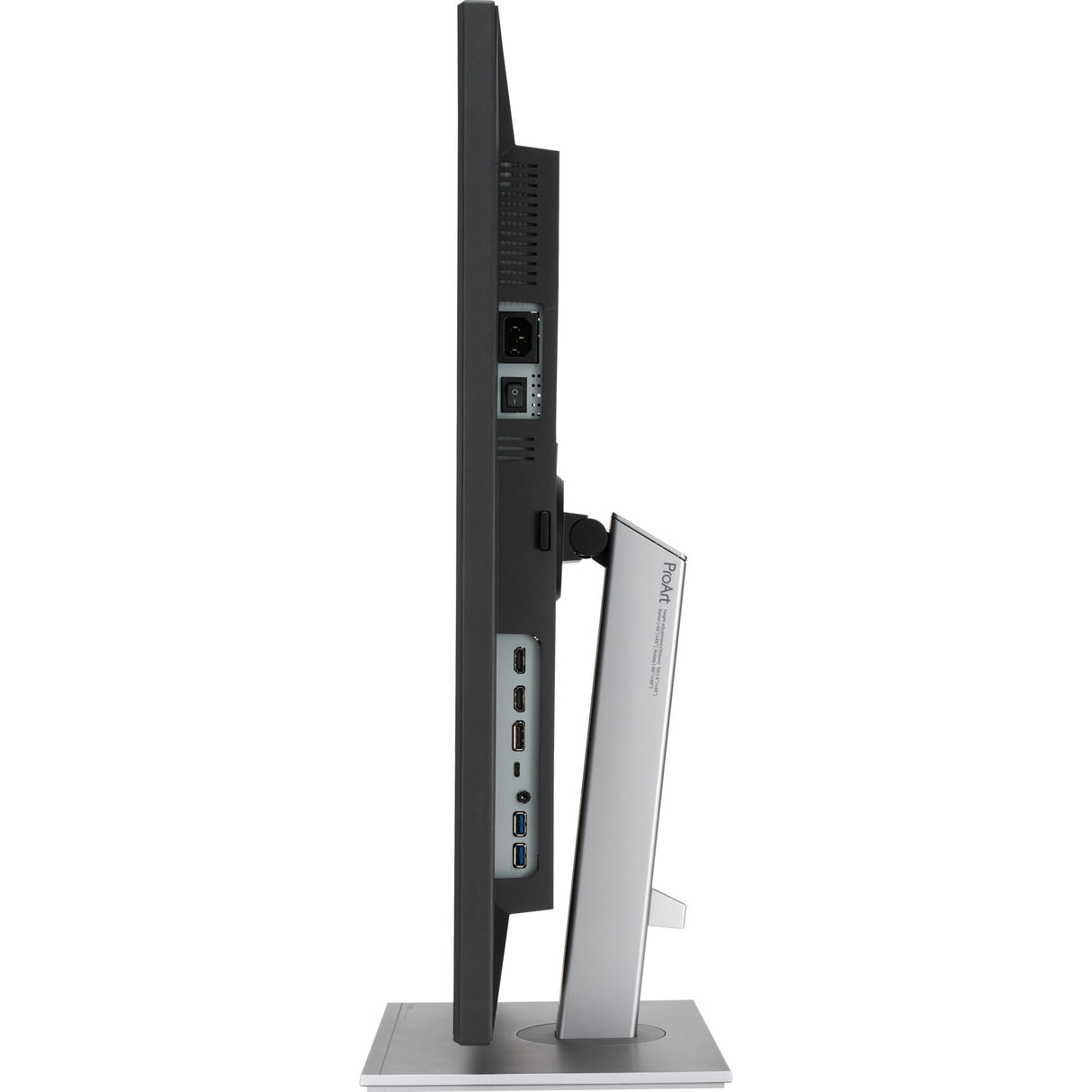 Asus proart display pa279cv 27 4k uhd monitor (zwart zilver, 2x hdmi, displayport, 4x usb-a, usb-c)