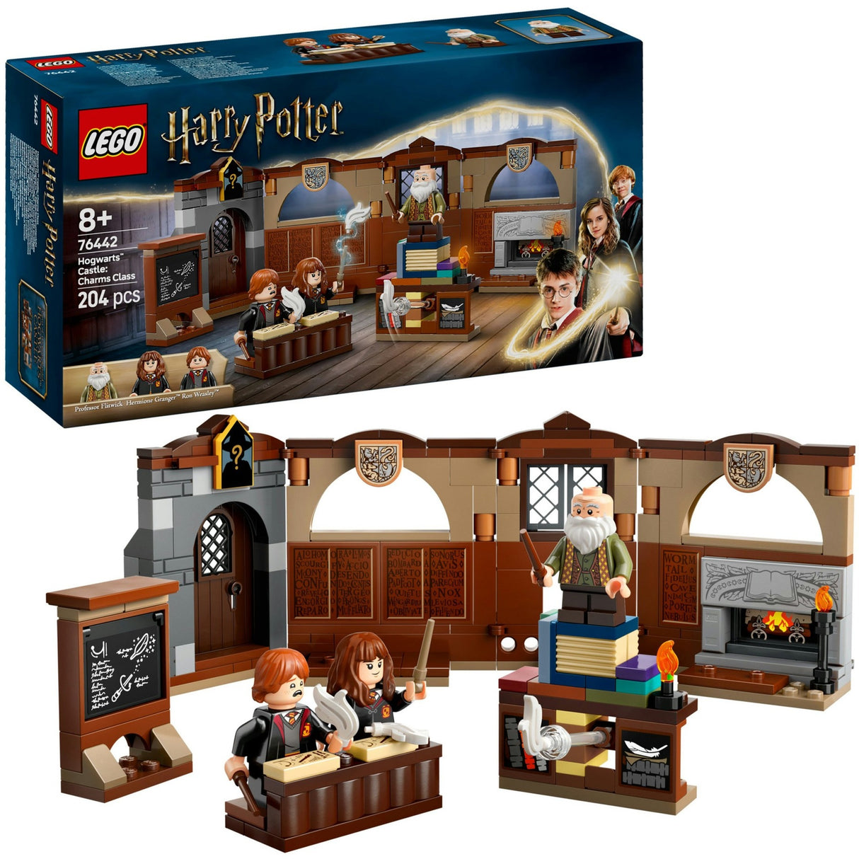 Lego harry potter™ kasteel zweinstein™: toverspreukenles - 76442