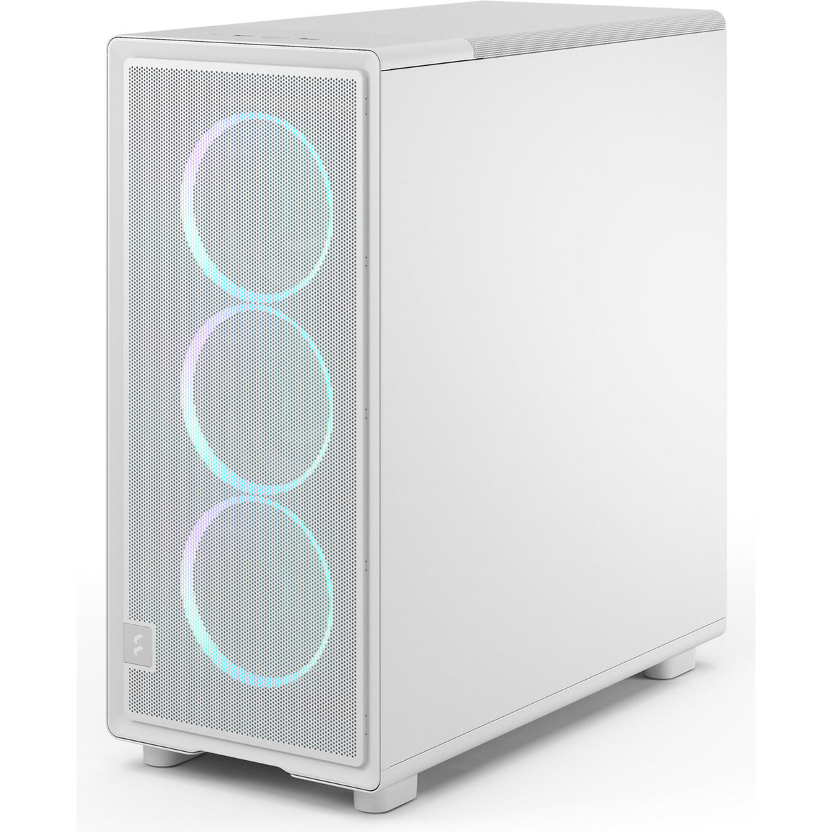 Fractal design epoch rgb midi tower behuizing (wit | 2x usb-a | 1x usb-c | rgb | tempered glass)