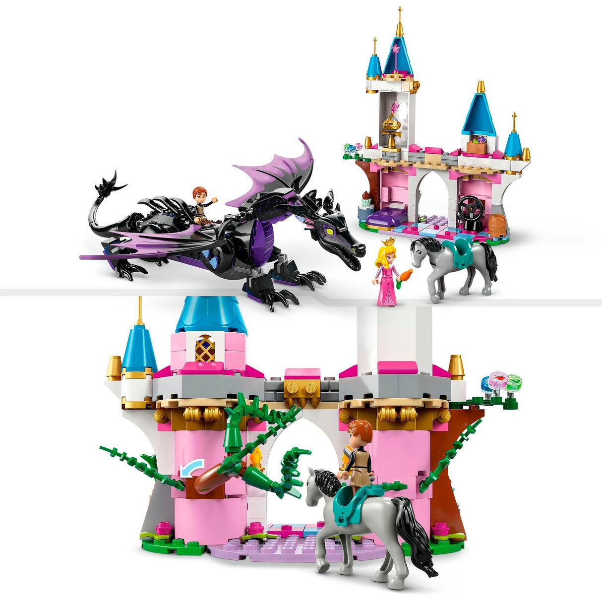 Lego ǀ disney princess maleficent in drakenvorm - 43240