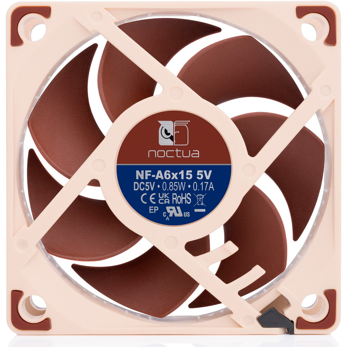 Noctua nf-a6x15 5v case fan (60 x 60 x 15 mm)