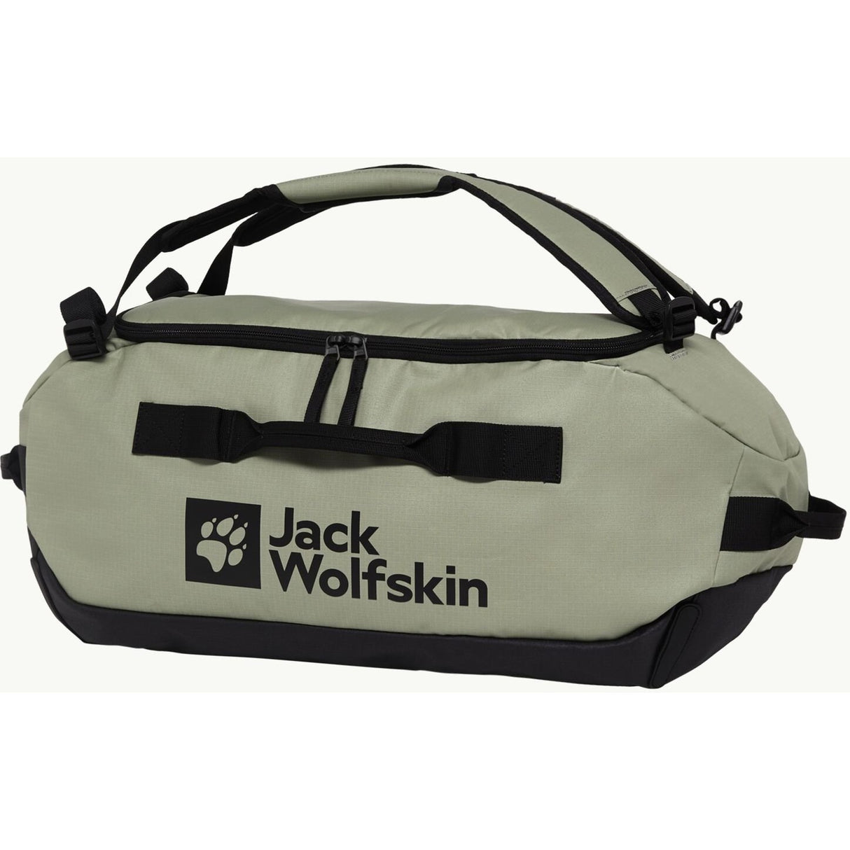 Jack wolfskin all-in duffle 35 rugzak (lichtgroen, 35 liter)