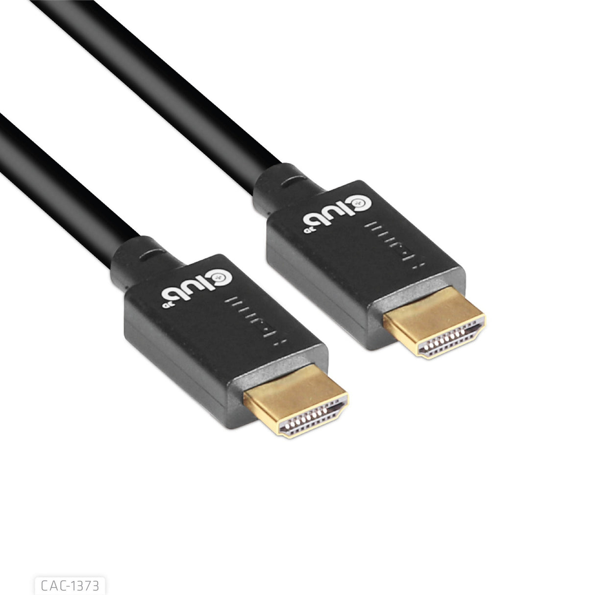 Club 3d ultra high speed hdmi 2.1 male-male kabel (zwart, 4 meter, 4k 120hz, 8k 60hz, 48gbps)