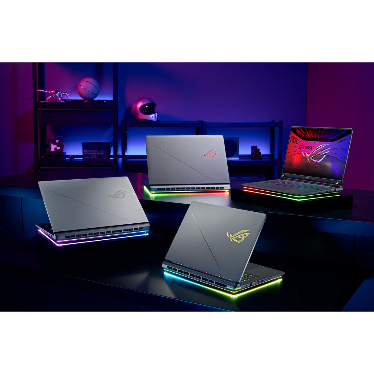 Asus rog strix g16 g615lr-s5396w 16 gaming laptop (zwart groen | core ultra 9 275hx | rtx 5070 ti | 16 gb | 1 tb ssd)
