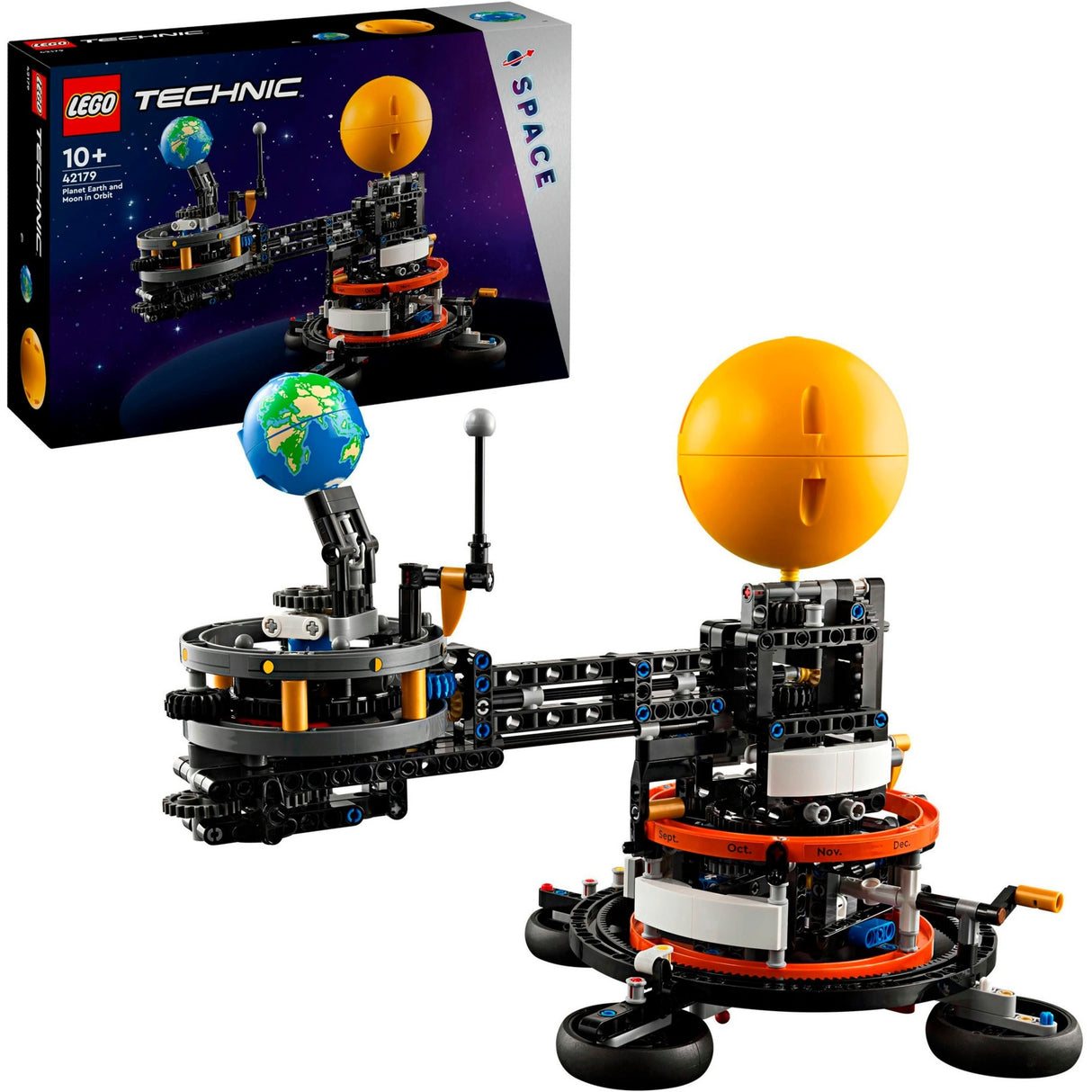 Lego technic de aarde en de maan in beweging - 42179