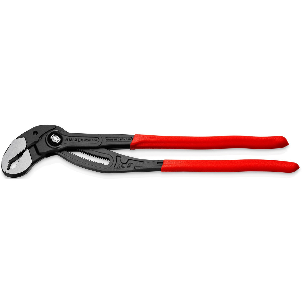 Knipex 87 01 400 waterpomptang cobra gepolijst 400mm