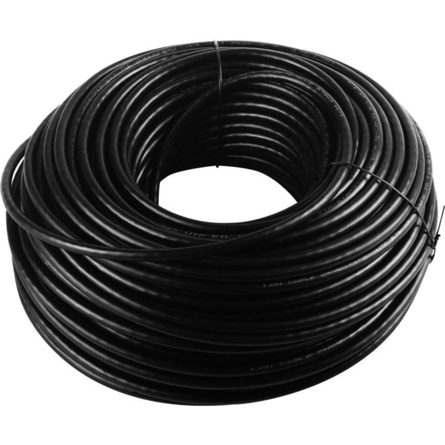 Goobay cat.6 netwerkkabel (zwart, 100 meter, u utp, outdoor)