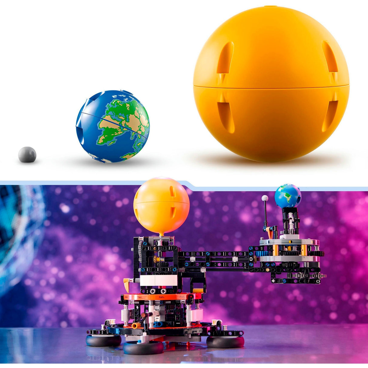 Lego technic de aarde en de maan in beweging - 42179
