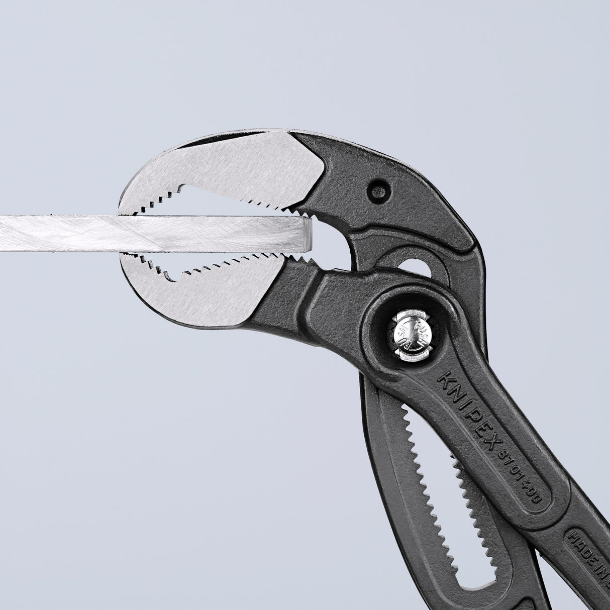 Knipex 87 01 400 waterpomptang cobra gepolijst 400mm
