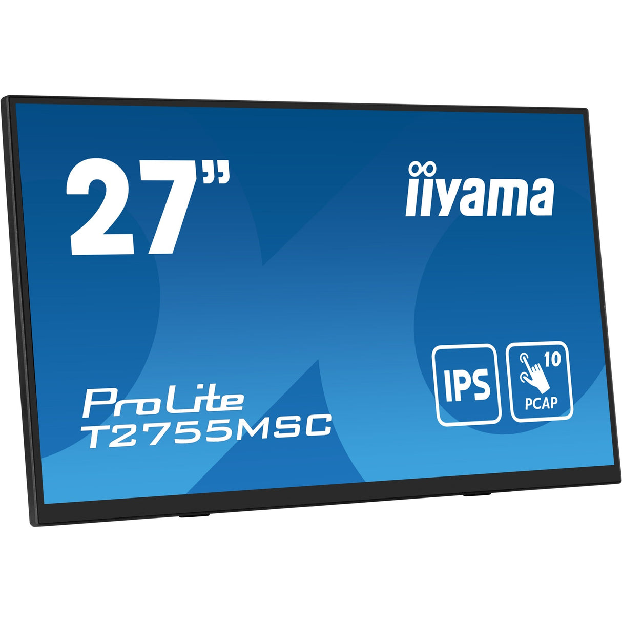 Iiyama prolite t2755msc-b1 27 touchscreen monitor (zwart, hdmi, displayport, 2x usb-a)