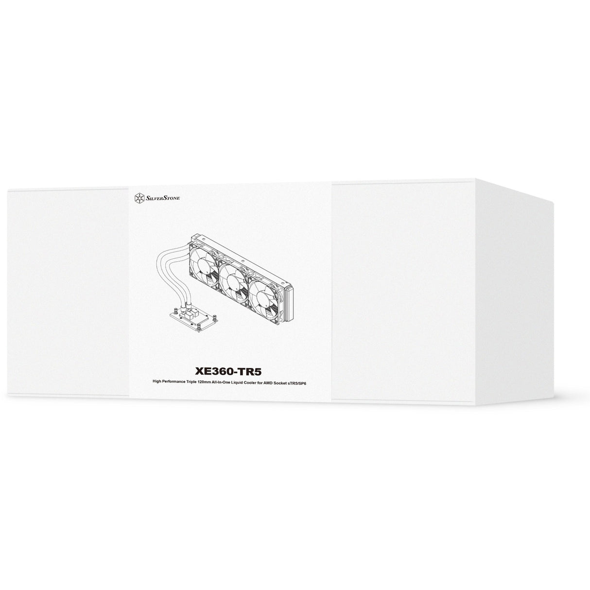Silverstone xe360-tr5 waterkoeling (zwart)