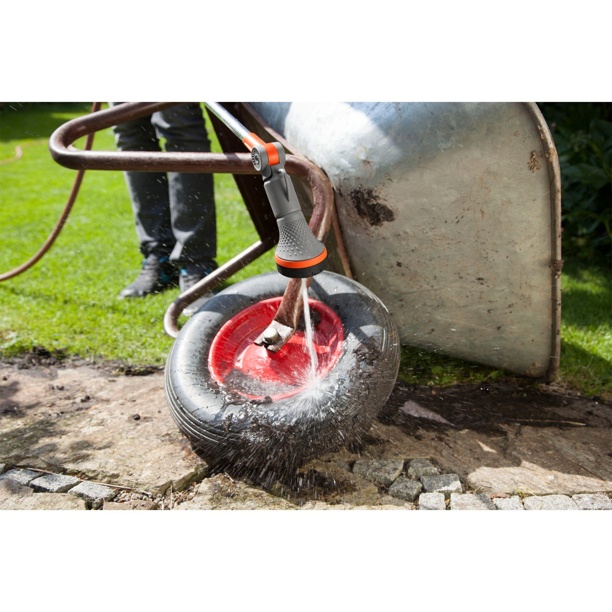 Gardena comfort broes met verlengstuk (18334-20)