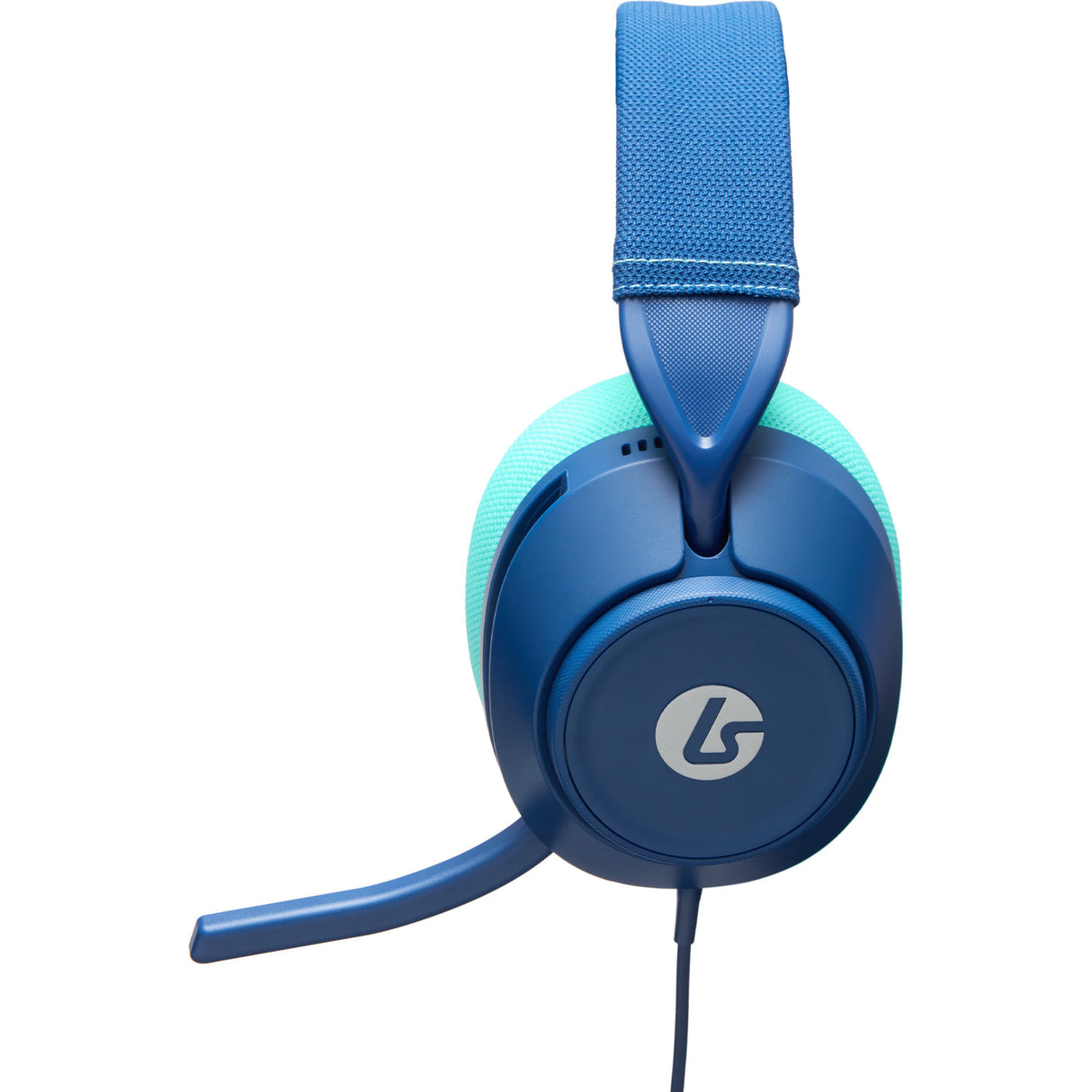 Powera lucidsound ls10x gen 2 bedrade gamingheadset - mariner blue over-ear gaming headset (donkerblauw lichtblauw, xbox series x|s, xbox one, pc)
