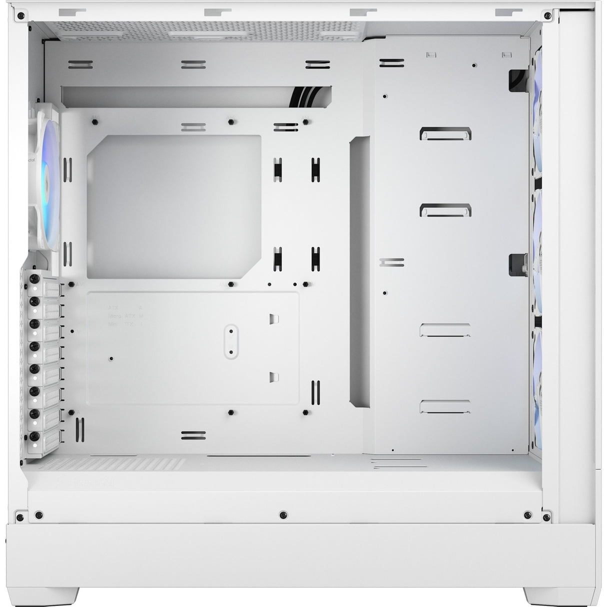 Fractal design pop xl air rgb big tower behuizing (wit | 2x usb-a | rgb | tempered glass)