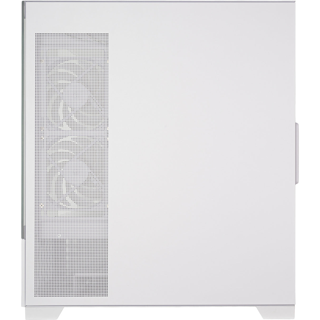 Silverstone lucid 05 mini tower behuizing (wit | 2x usb-a | 1x usb-c | rgb | tempered glass)
