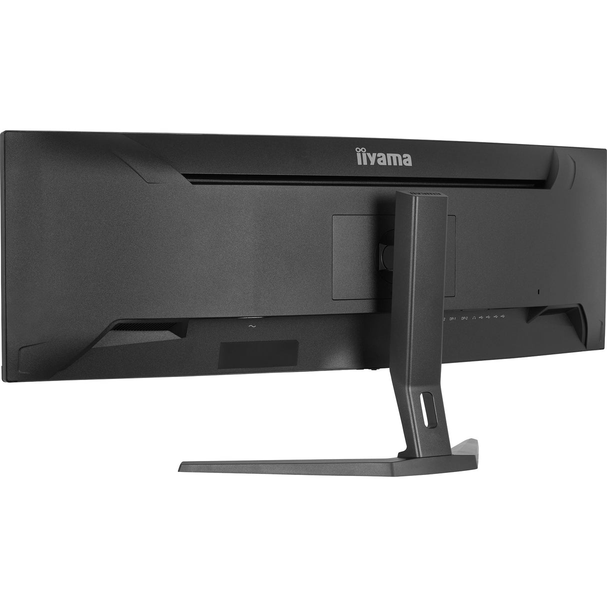 Iiyama prolite xcb4594dqsu-b1 44.5 curved ultrawide monitor (zwart (mat), hdmi, displayport, usb, audio)