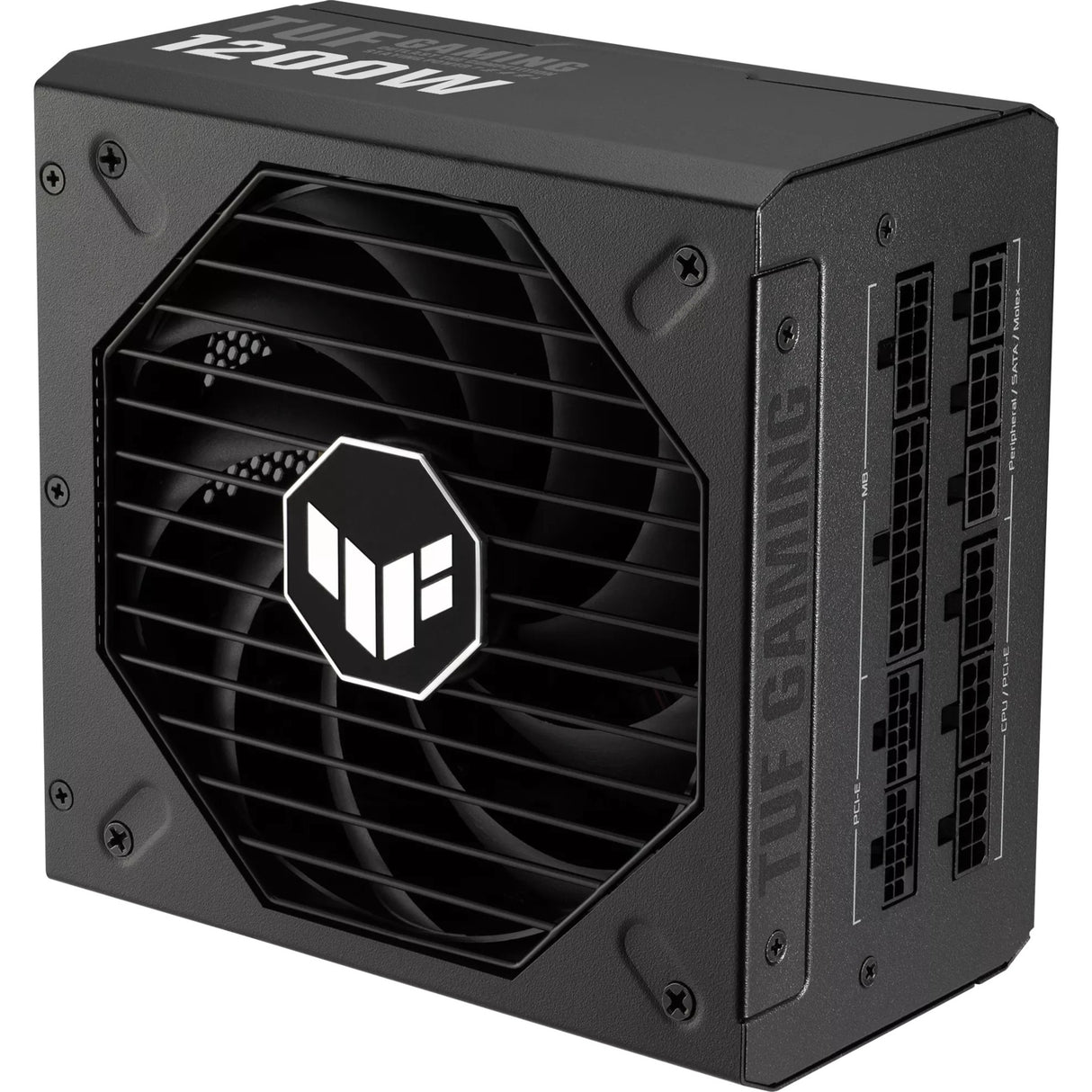 Asus tuf gaming gold modulaire 1200 watt voeding (zwart, 2x 12v-2x6, 3x pcie)