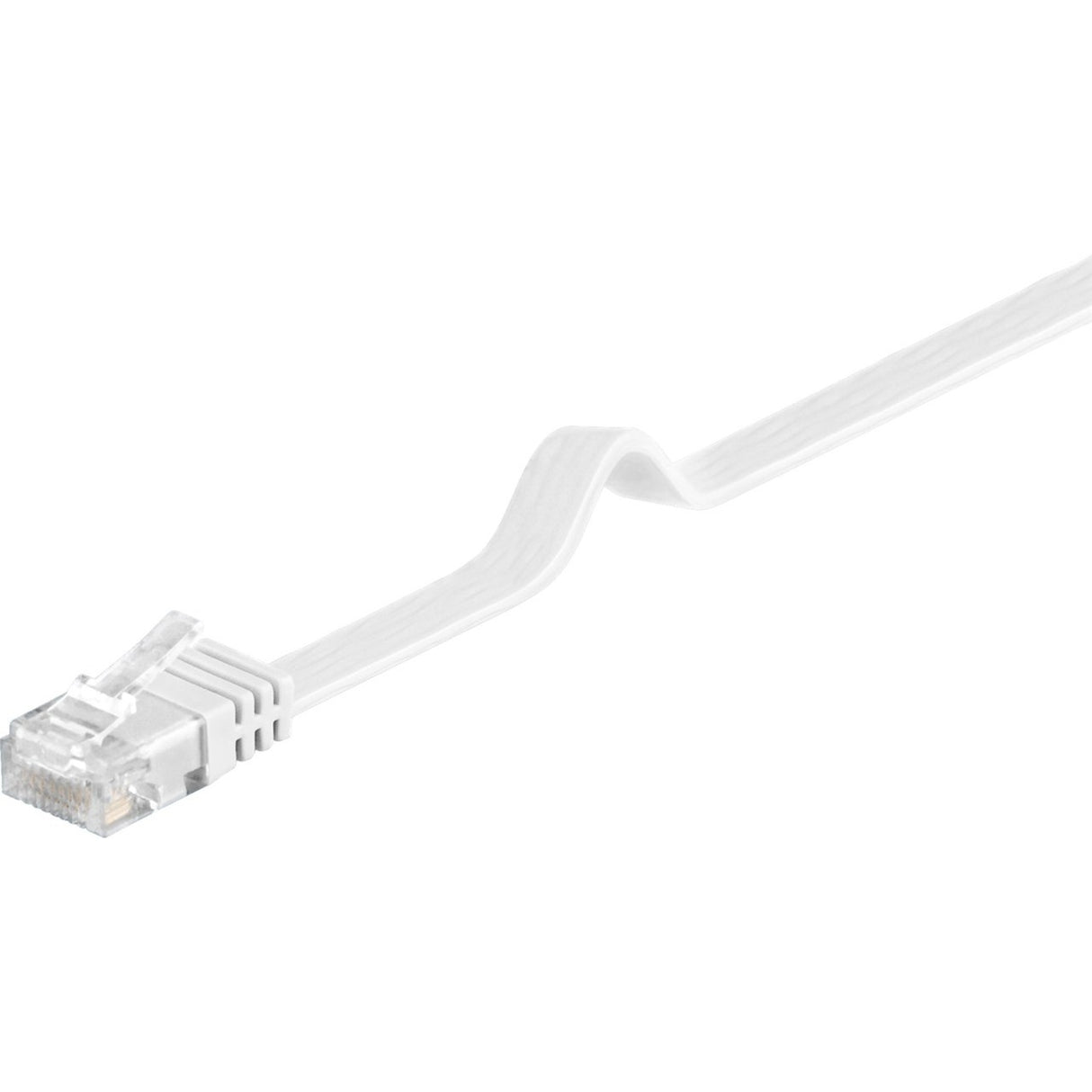 Goobay cat.5e netwerkkabel (wit, 20 meter, u utp, rj-45, platte kabel)