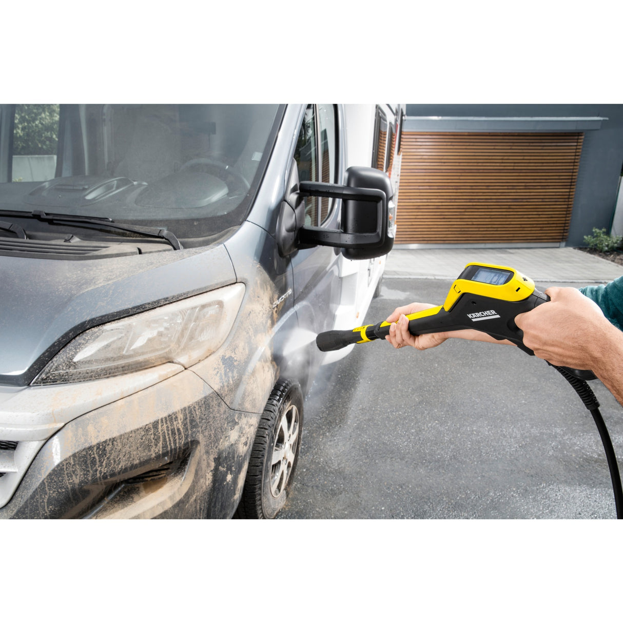 Kärcher k 4 premium power control home hogedrukreiniger (geel zwart, 1.324-133.0)
