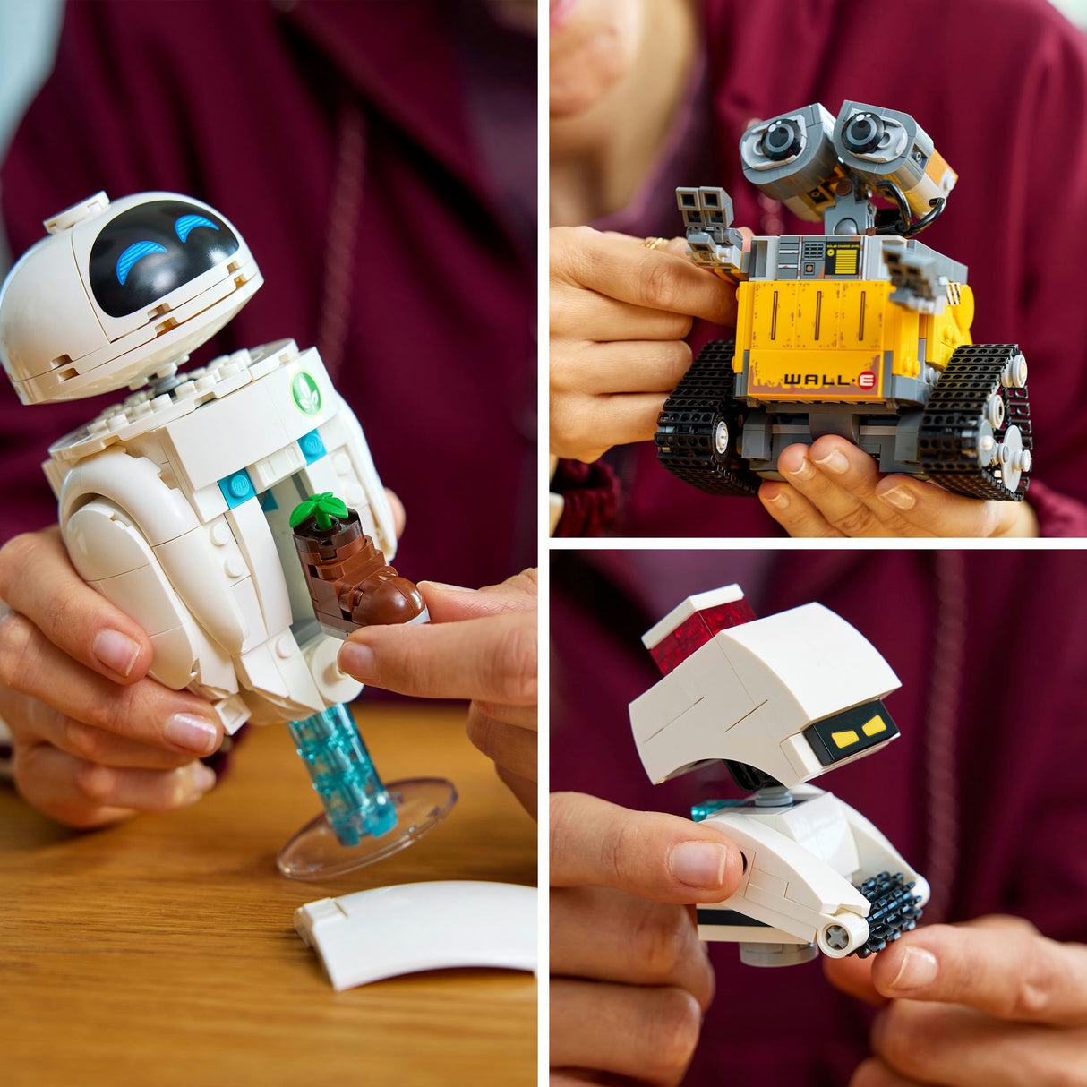 Lego disney 43279 pixar wall-e en eve