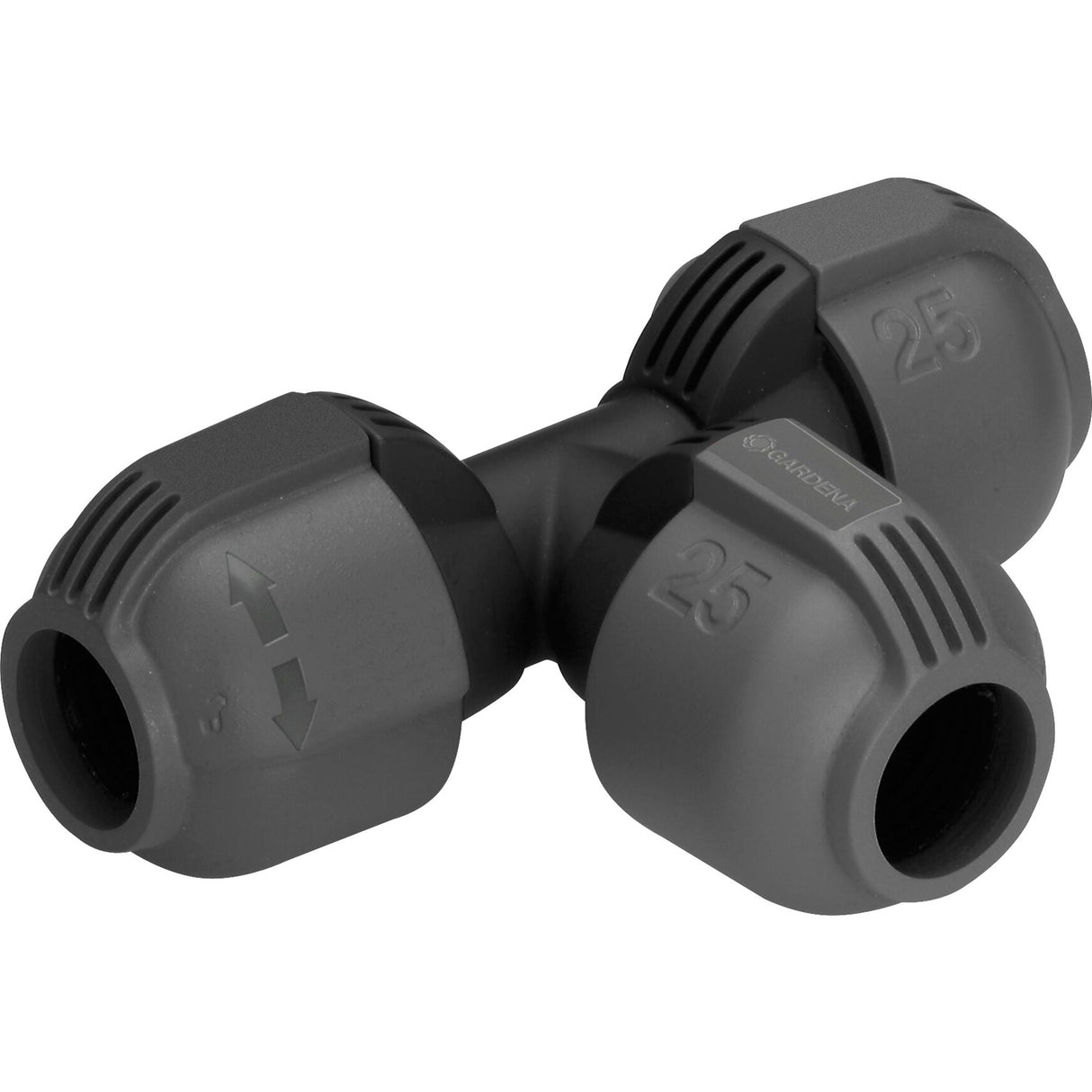Gardena t-stuk 25mm - onderdeel sprinklersysteem