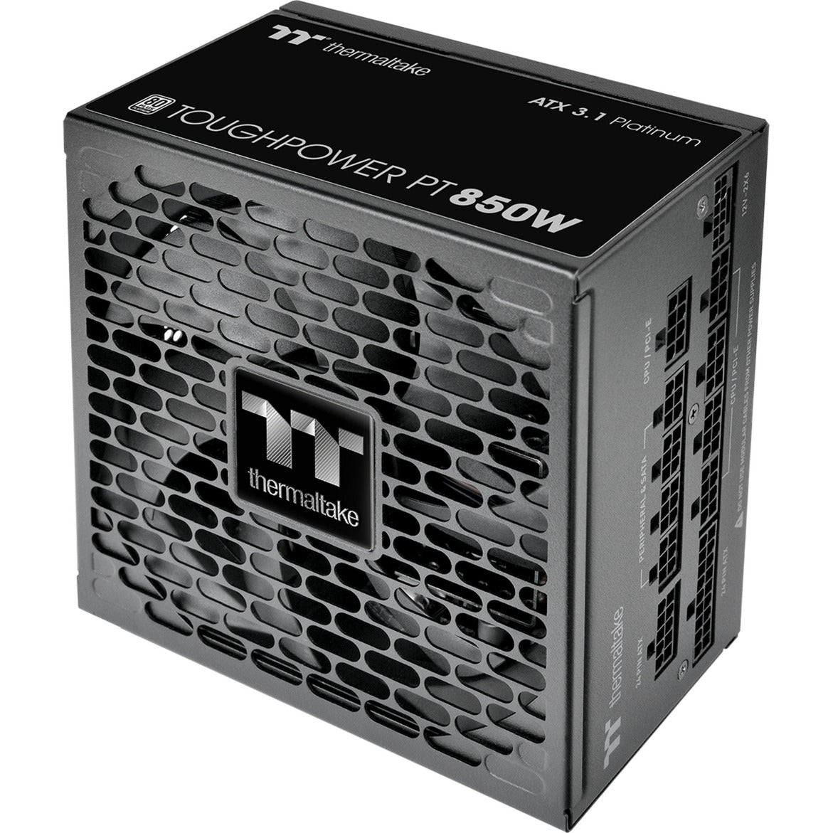 Thermaltake toughpower pt modulaire 850 watt voeding (1x 12v-2x6, 4x pcie)