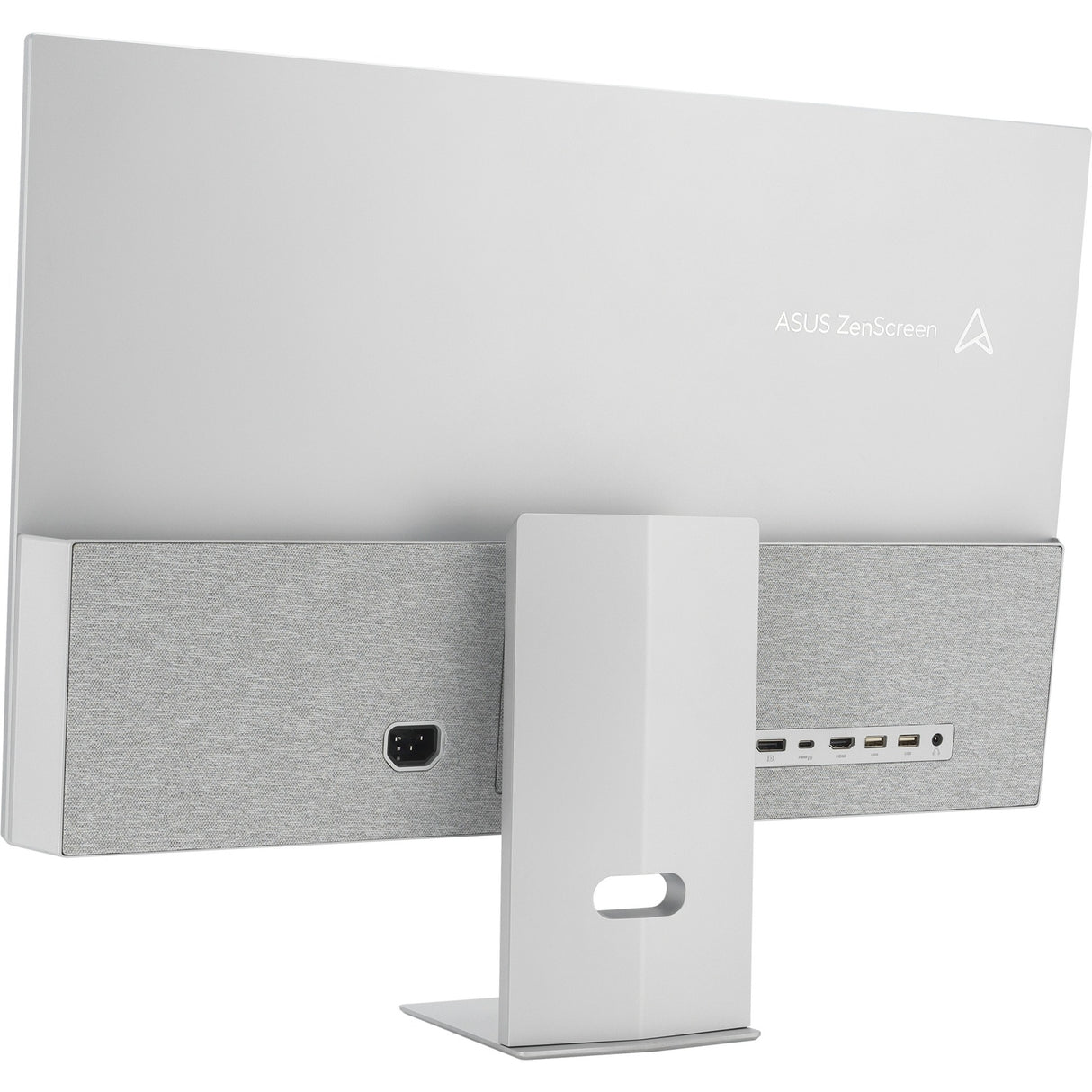 Asus zenscreen smart ms27uc 27 4k uhd monitor (grijs, displayport, hdmi, usb-c, audio, wlan, android 11)