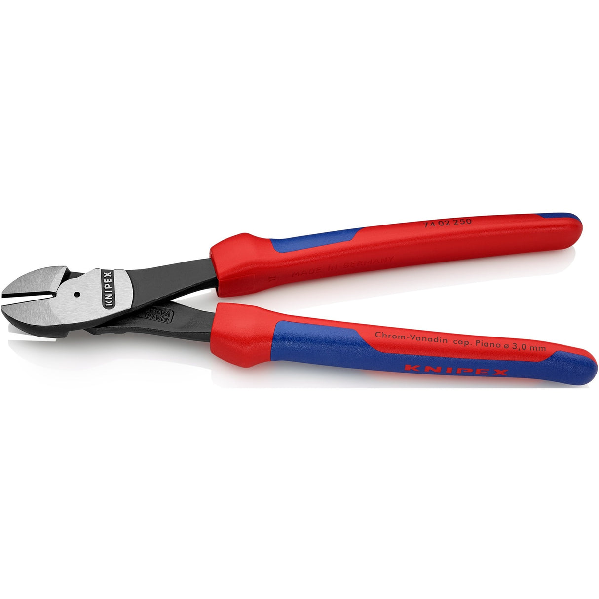 Knipex kraftdiagonaalschaar 250 mm - 7402250