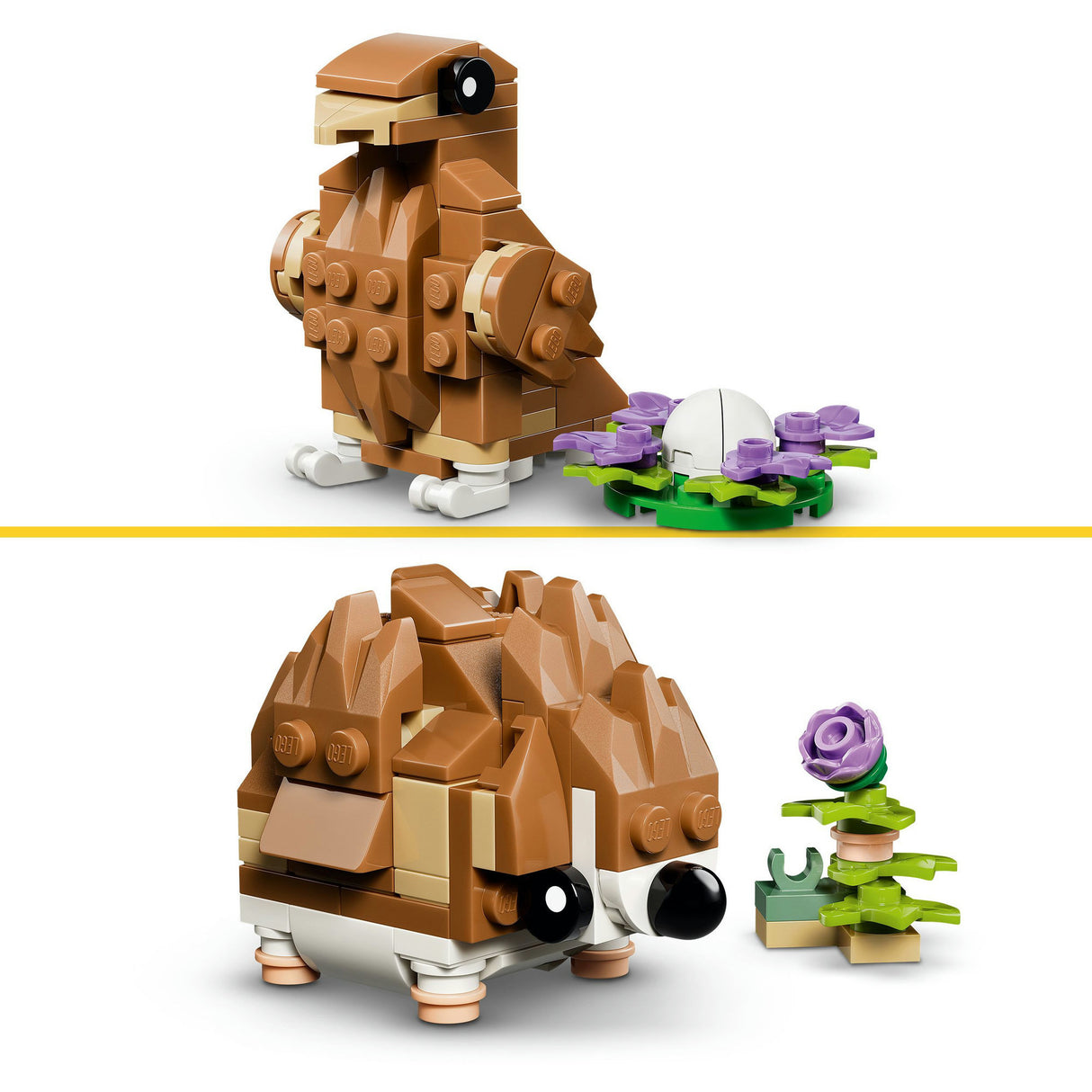 Lego creator 31376 schattige hamster met bloem