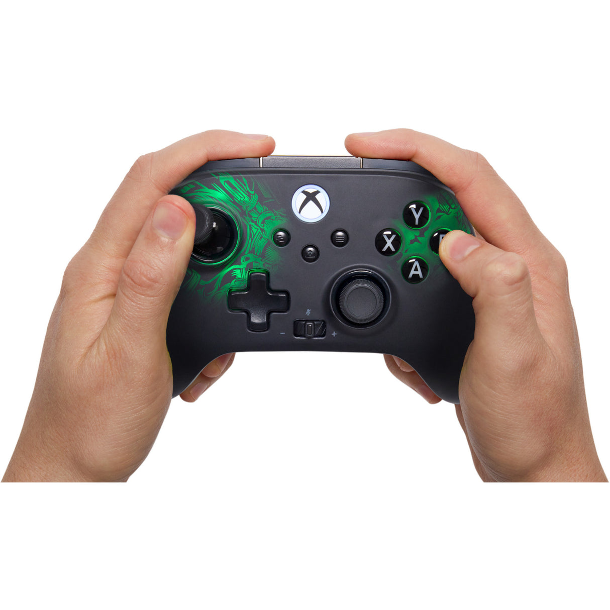 Powera fusion pro draadloze controller voor xbox series x|s met lumectra (zwart, rgb, xbox series x|s, xbox one, pc)