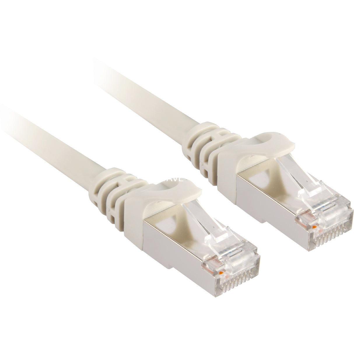 Sharkoon cat.6 netwerkkabel (grijs, 0,5 meter, sftp, rj-45)