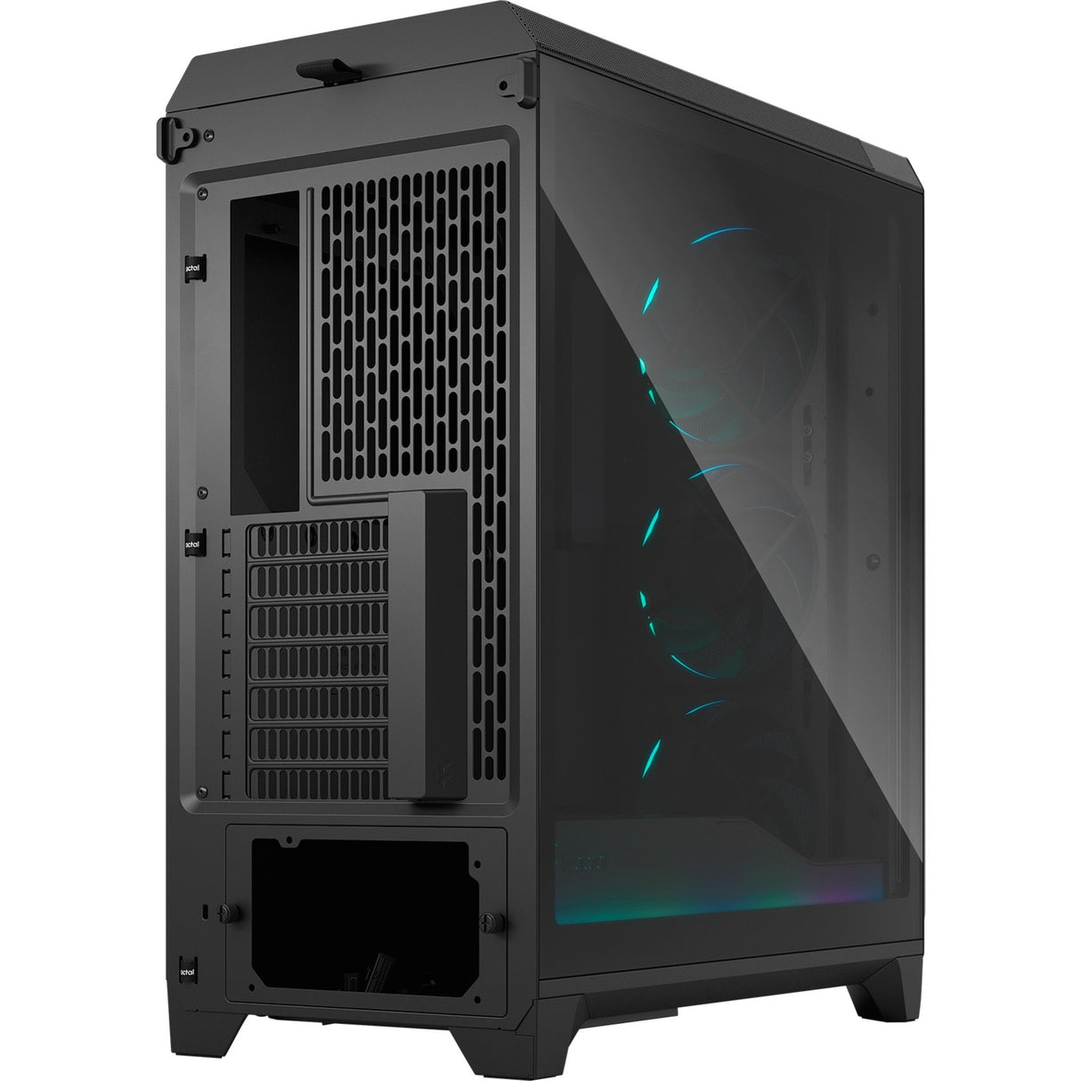 Fractal design meshify 3 rgb midi tower behuizing (zwart | 2x usb-a | 1x usb-c | rgb | tempered glass)