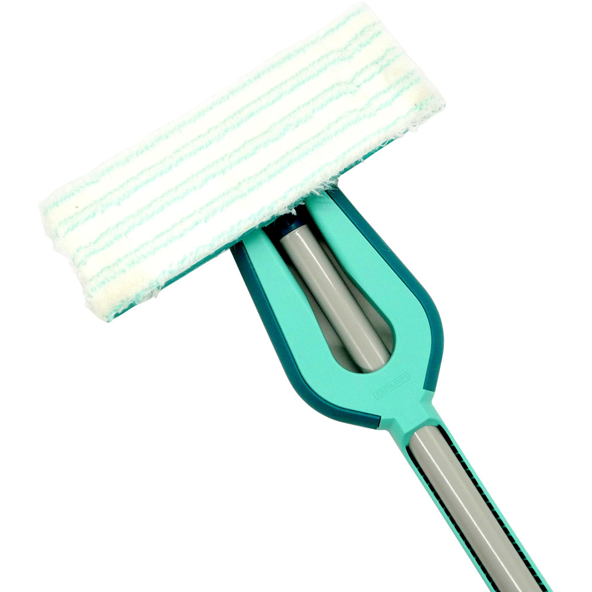 Leifheit picobello vloerwisser s micro duo met steel - 27 cm wisbreedte - turqouise - grijs