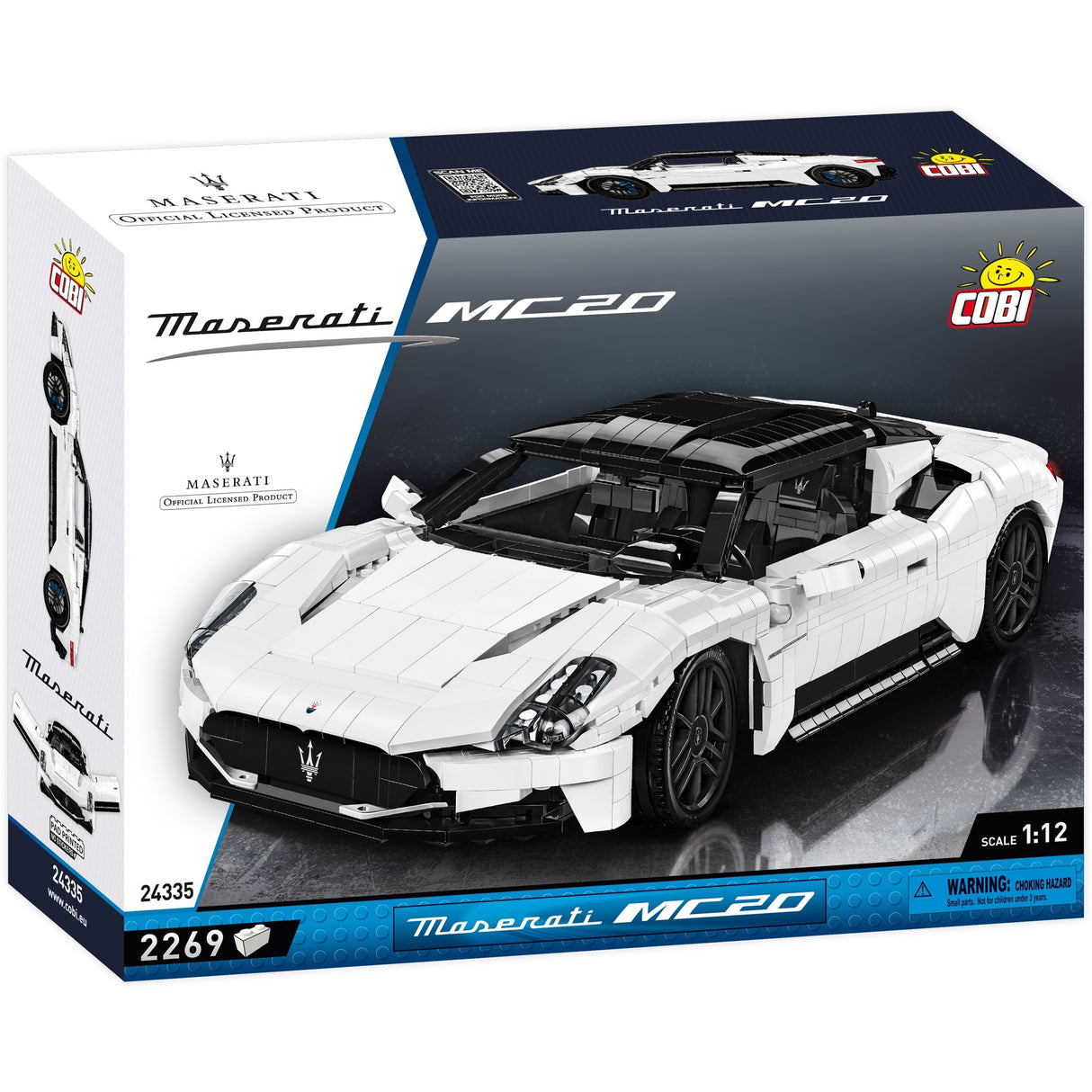 Cobi maserati mc20 constructiespeelgoed (schaal 1:12)