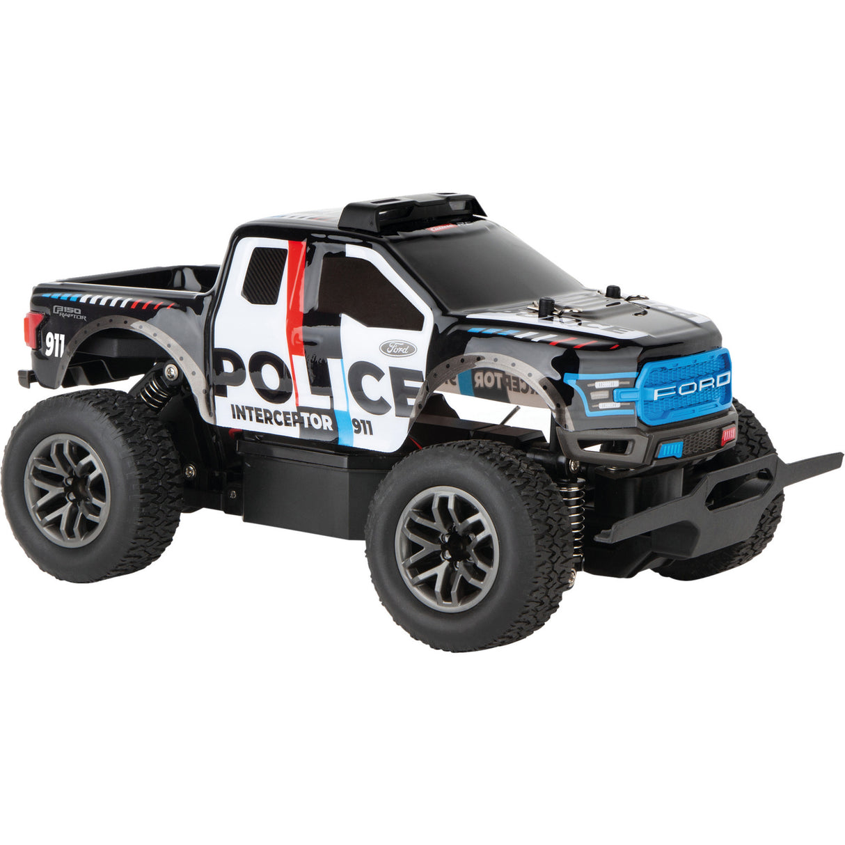 Carrera rc 2,4ghz ford f-150 raptor police - 1:18