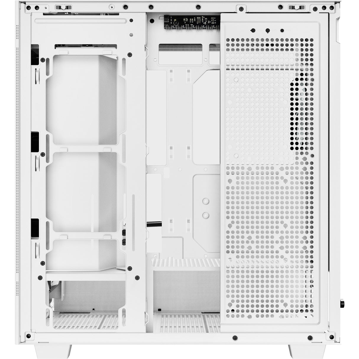 Sharkoon rebel c50 white rgb midi tower behuizing (wit | 2x usb-a | 1x usb-c | rgb | tempered glass)