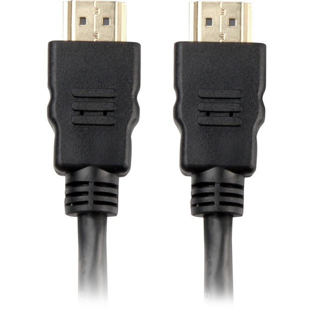 Sharkoon high speed hdmi kabel met ethernet (zwart, 15 meter, 4k, verguld)