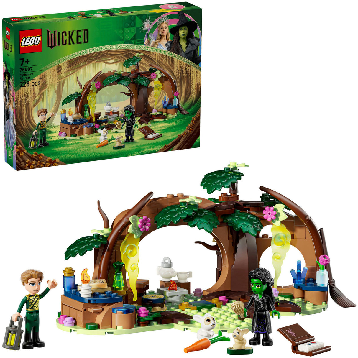 Lego ® wicked elphaba's schuilhut bouwset voor kinderen - 75687