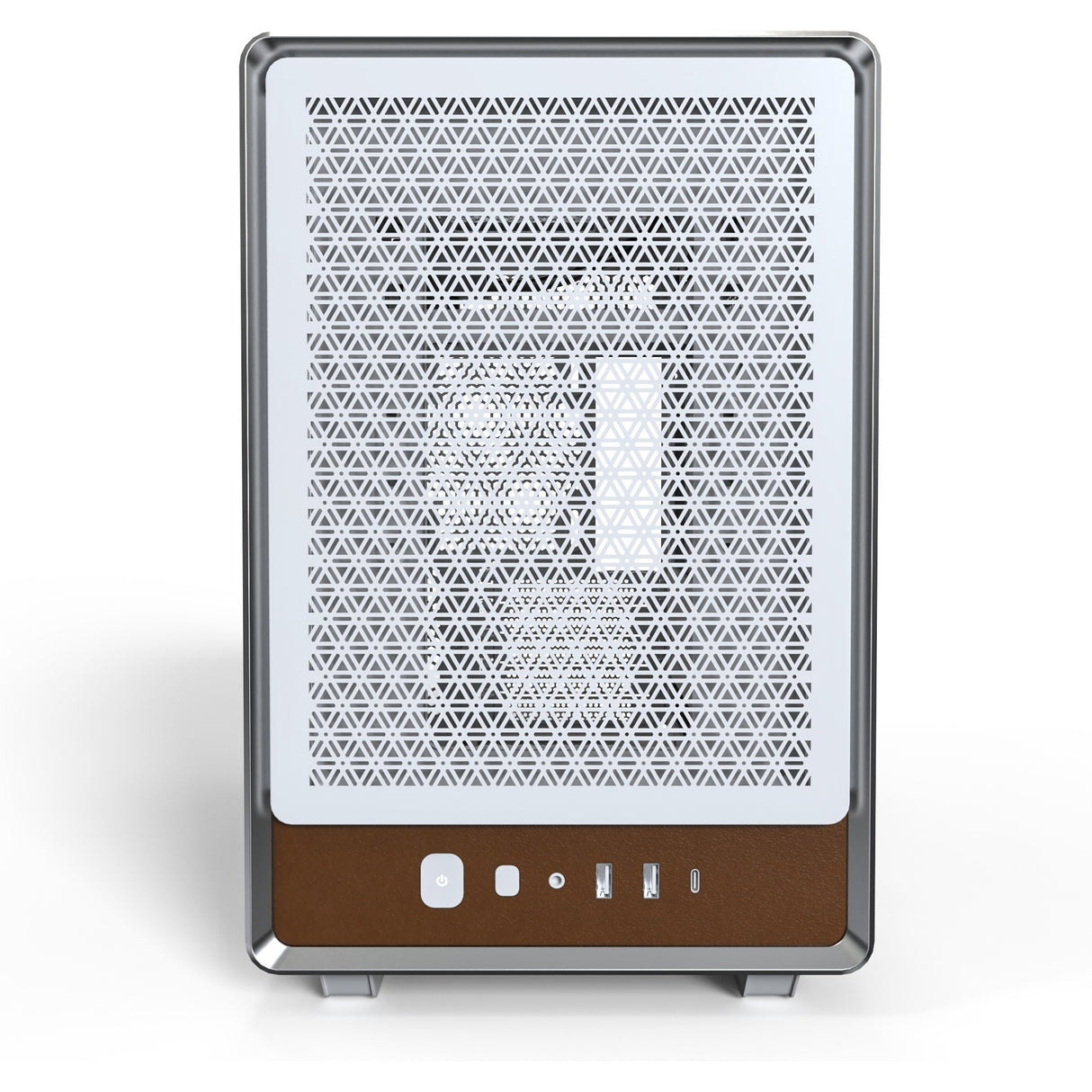Montech heritage midi tower behuizing (wit beige | 2x usb-a | 1x usb-c)