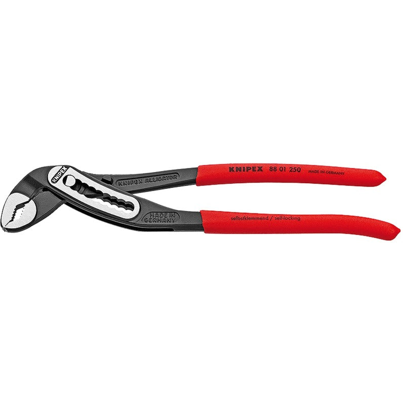Knipex 88 01 250 waterpomptang alligator gepolijst 250mm