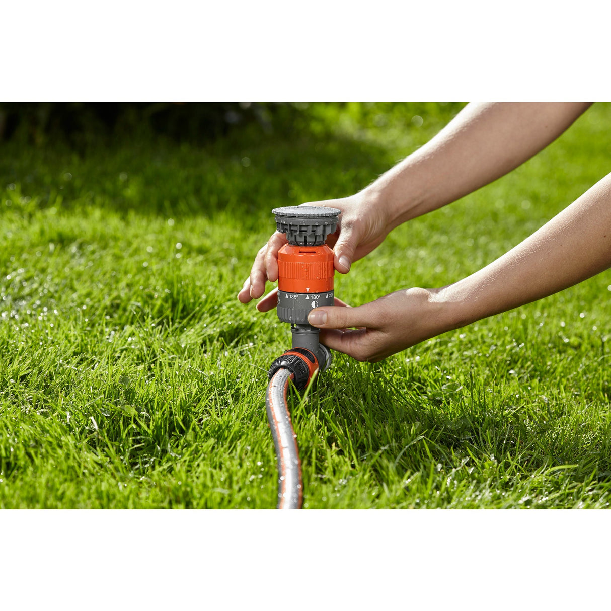 Gardena sector cirkel - tuinsproeier vario s - 225 m²