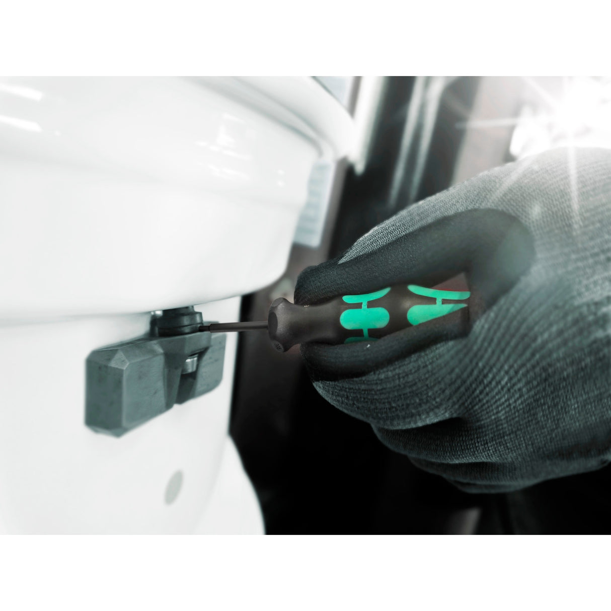 Wera 7440 41 42 kraftform momentschroevendraaierset 0,3-6,0nm (zwart groen, 27-delig, met rapidaptor snelspanboorhouder)