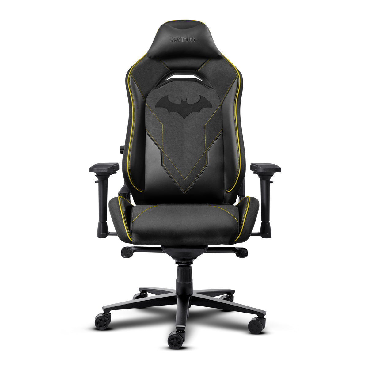 Trust gxt 721bm ruya pro batman gaming stoel (zwart geel)