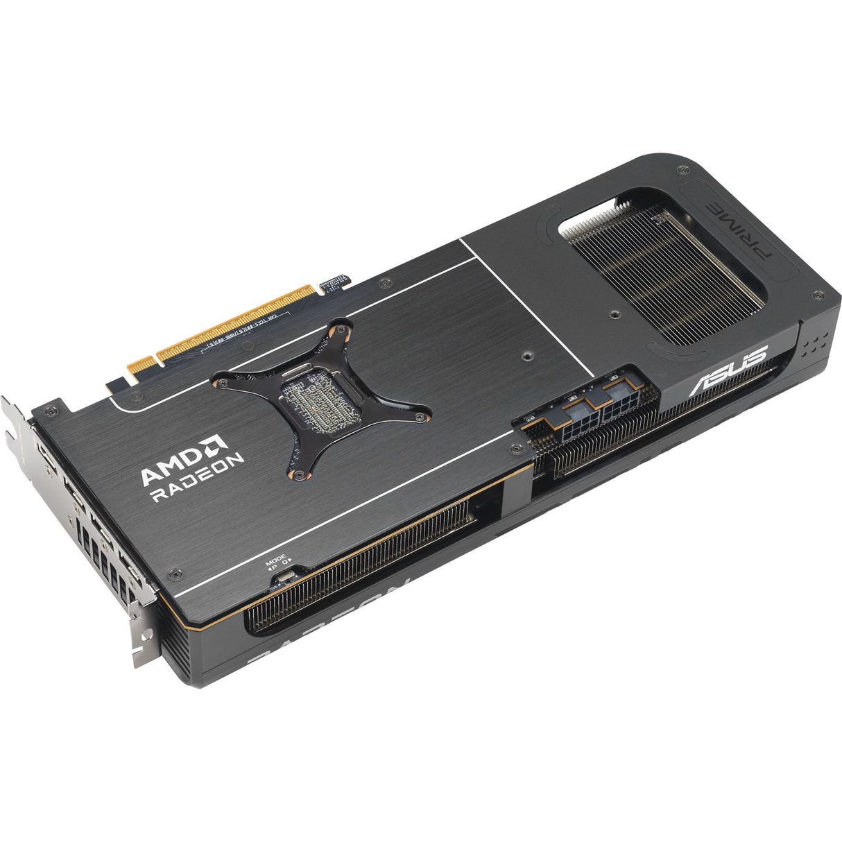 Asus prime radeon rx 9070 evo oc grafische kaart (grijs, 3x displayport, 1x hdmi)