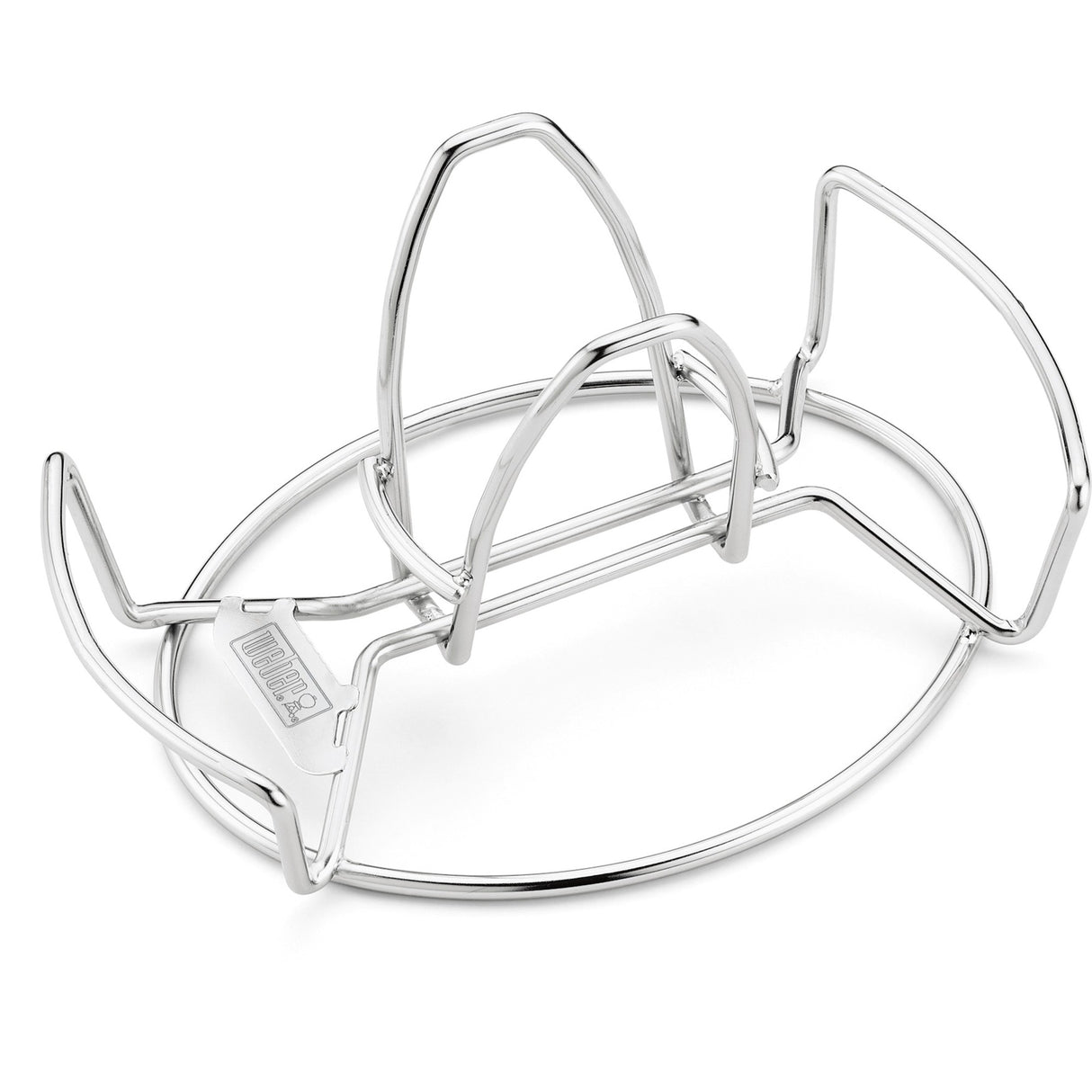 Weber gevogeltestomer gevogeltehouder (zilver)