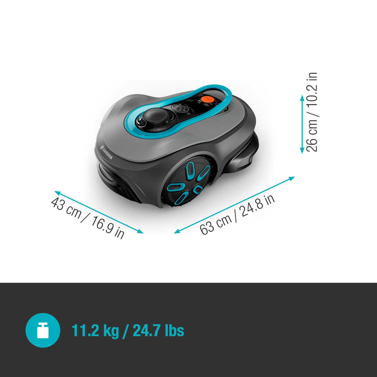 Gardena smart sileno free 1200 robotmaaier