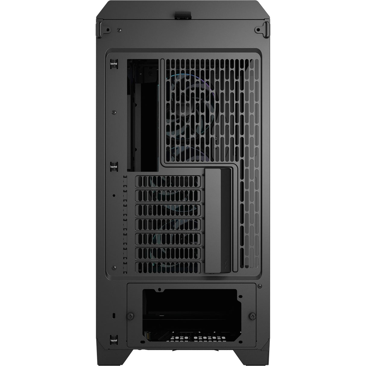 Fractal design meshify 3 xl rgb big tower behuizing (zwart | 2x usb-a | 1x usb-c | rgb | tempered glass)