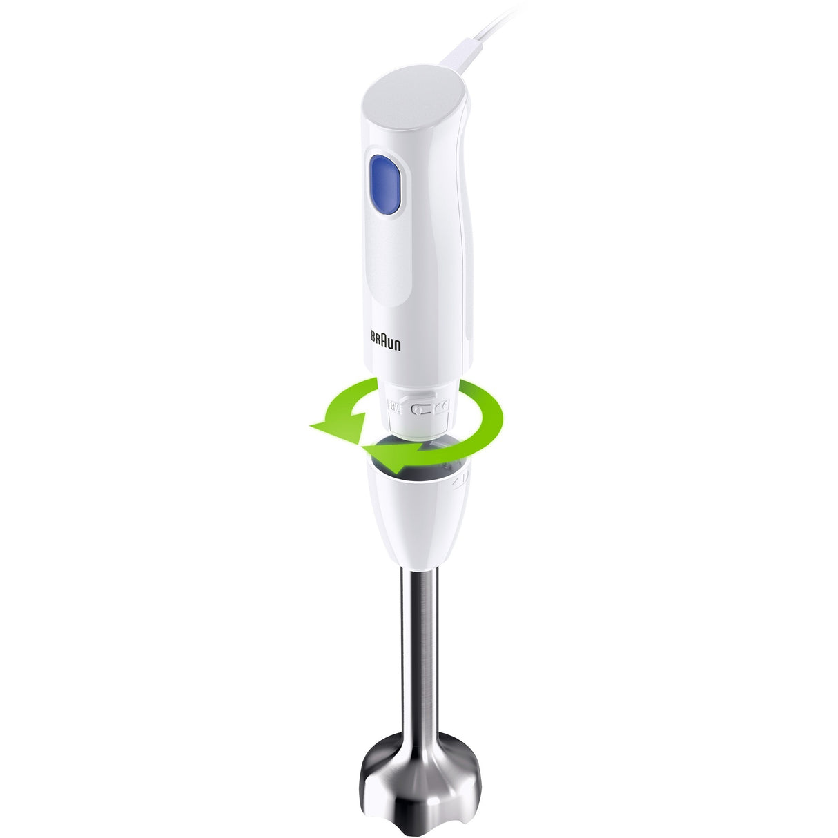 Braun multiquick 1 mq10.202m set (wit)