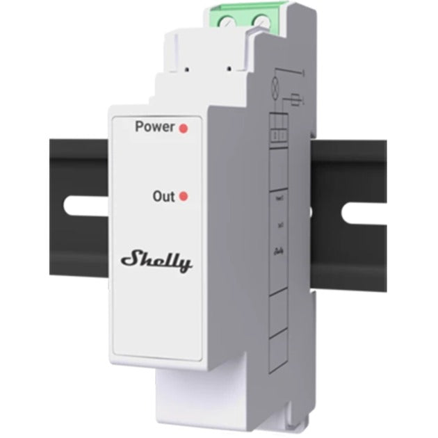 Shelly -add-on voor pro 3em voor smart home-systemen met uitbreiding.